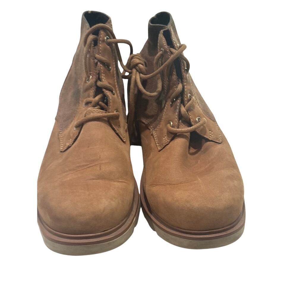 Sorel Women’s Brown Waterproof Nubuck Leather Lace-Up US 9